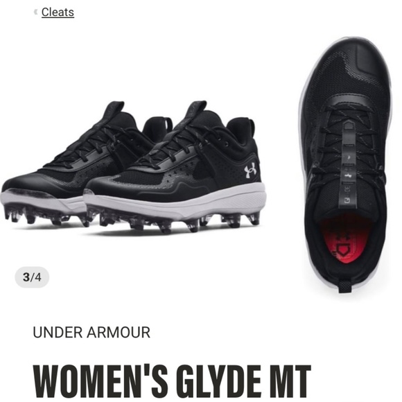 Under Armour Softball Cleats Size 9 - Picture 13 of 14